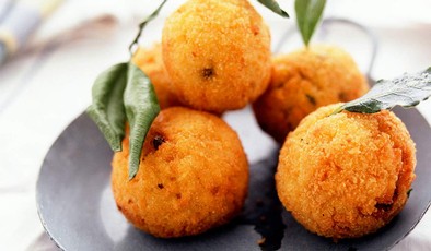 Lemon Pea Arancini