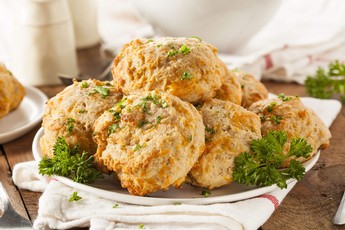 Brown Butter & White Cheddar Bisquette
